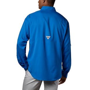 Columbia Men's Pfg Tamiami Ii Long Sleeve Shirt - Vivid Blue