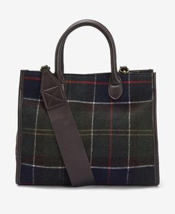 Barbour Barrhill Tartan Tote Bag Alternate View