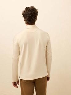 Faherty Men's Long Sleeve Field Knit Polo Alternate View