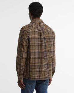 Barbour Men's Millom Relaxed Houndstooth Shirt Alternate View