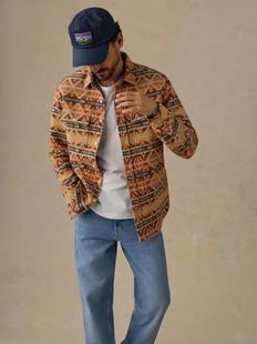 Faherty Men's Lehi Canyon Overshirt Alternate View