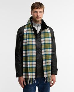 Barbour Men's Tartan Lambswool Scarf Alternate View