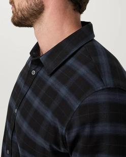 Vuori Men's Long Sleeve Midweight Flannel Shirt Alternate View