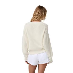 Vuori Women's Cotton Waffle Sweater Alternate View