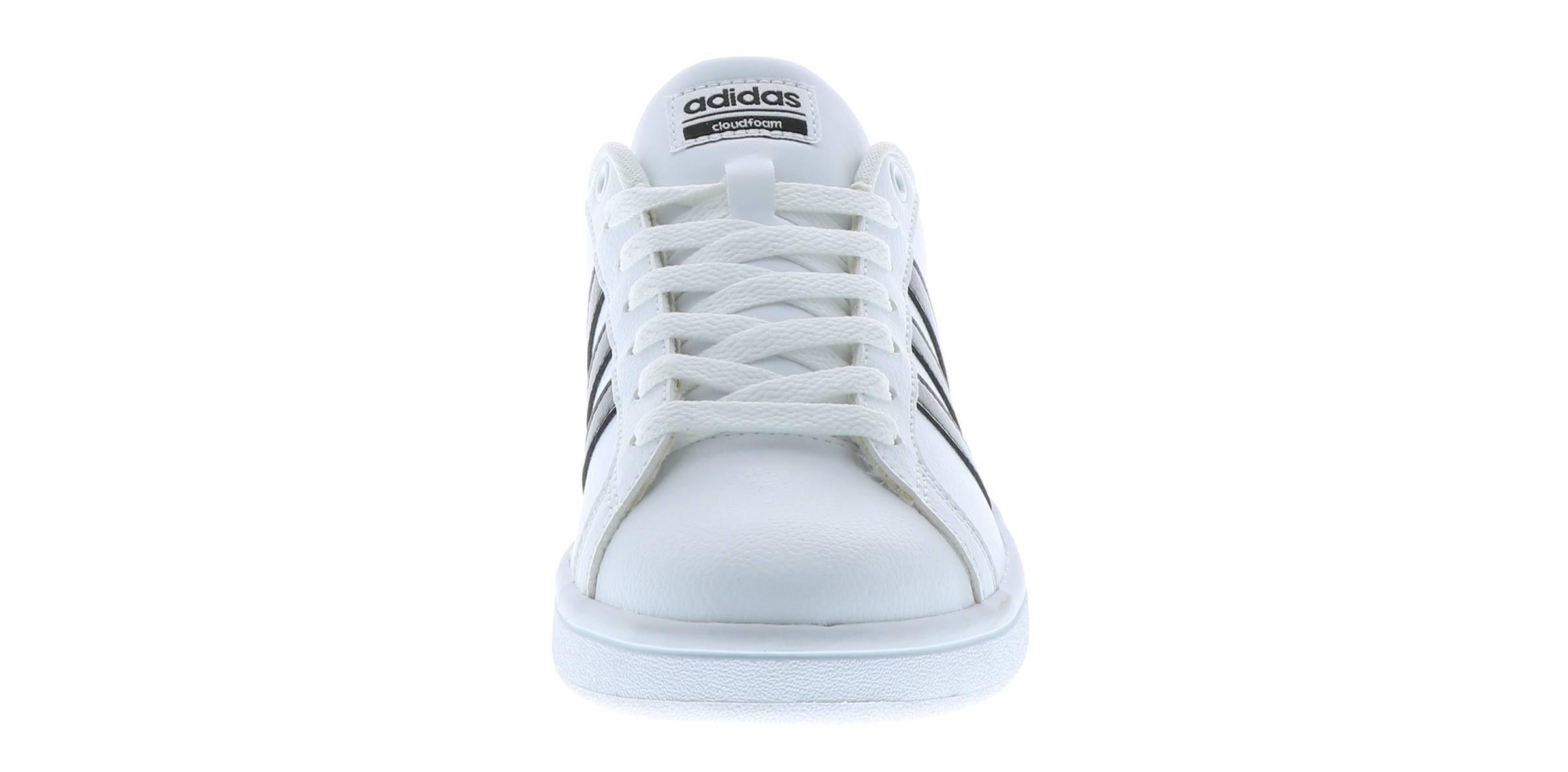 men's adidas cloudfoam advantage stripe retro sneakers